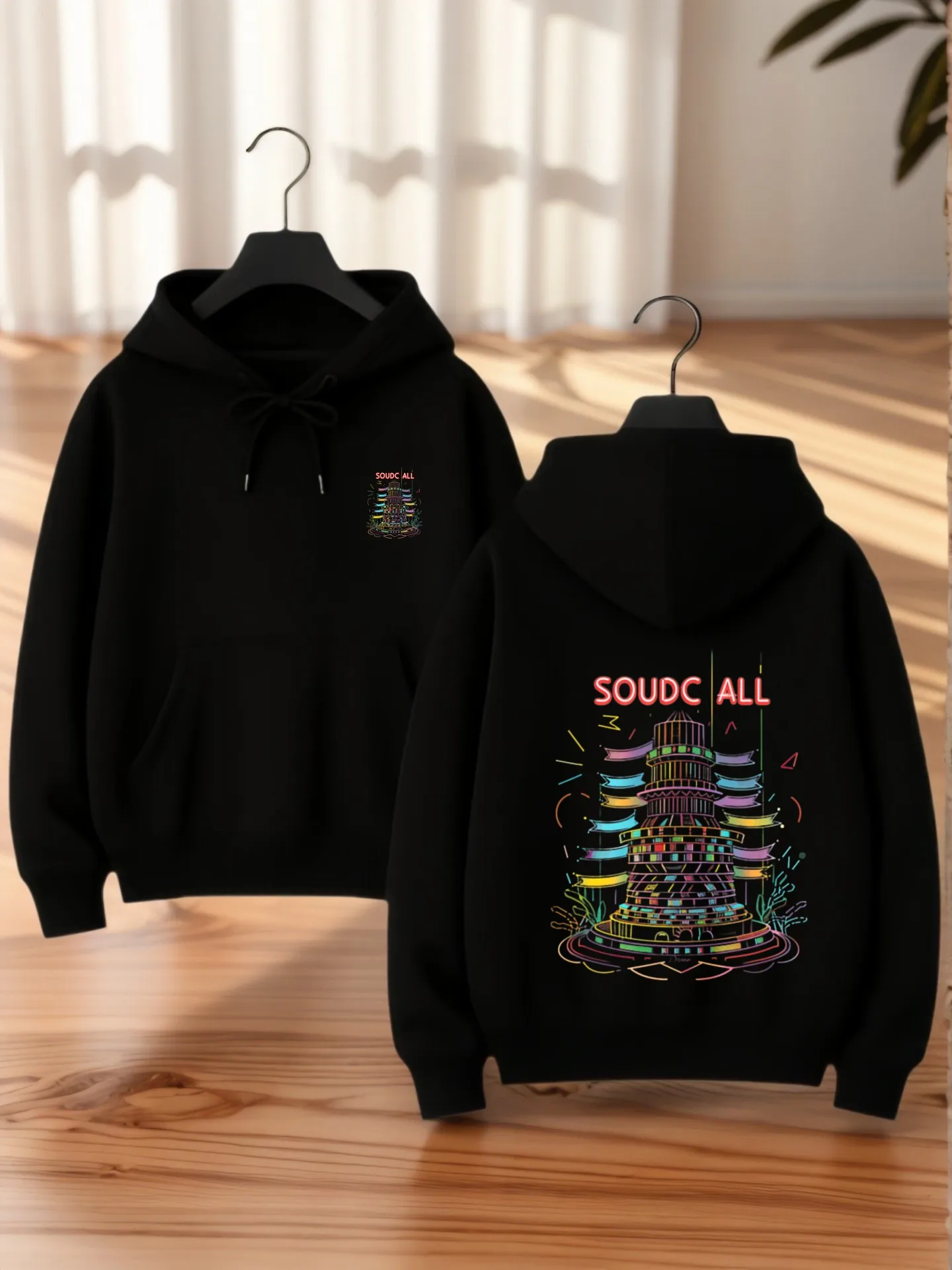 Sudadera con capucha gráfica para mujer, estampado Steam - Shot, estética streetwear, tela suave, uso diario informal, para hombres jóvenes