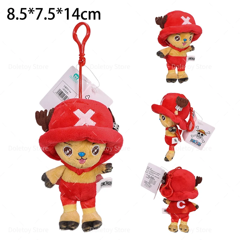 14 Stile Einteiliger Plüsch-Schlüsselanhänger Puppe Luffy Tony Chopper Sabo Ace Blumen-Blumen-Frucht Weiches Stofftier Rucksack-Ornamente Spielzeug – Detail 8