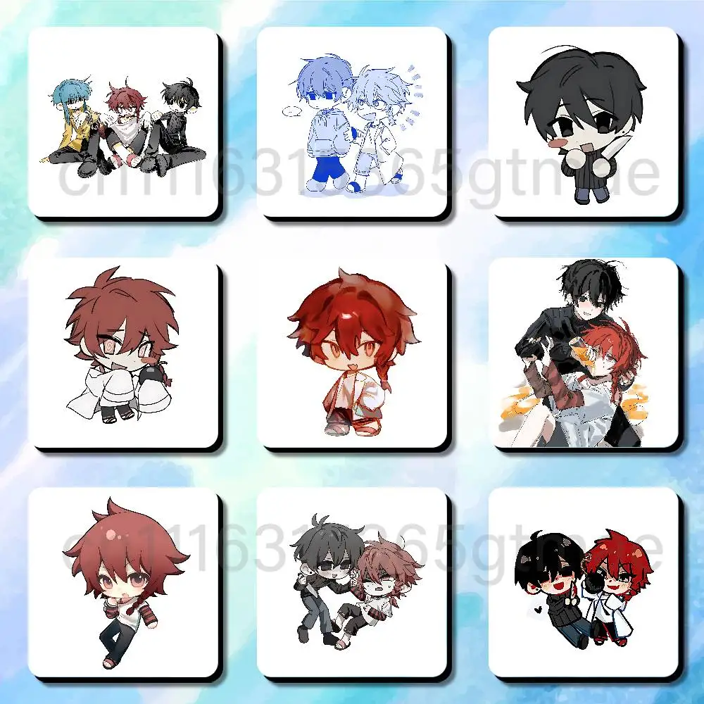Z-Zeno R-Remake Game Fridge Freezer Refrigerator Magnets Metal Cabinet Dimensions 75x75mm Magnetic Sticker Cover Home