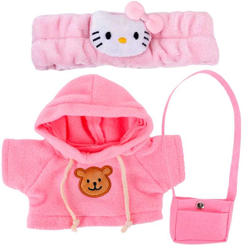 3 Pcs / Set Kawaii Lalafanfan Clothes Dress Accessories For 30 CM Plush Toys Birthday Gift