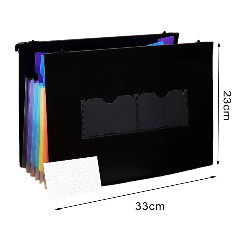 A4 Expandindo Pasta De Arquivo Pendurado, Grande Capacidade, Organizador De Arquivo, Armazenamento De Documentos, Titular, Desktop, Material De Escritório