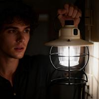 Electric Camping Lanterns 3 Modes Retro LED Lantern Portable Travel Light For Yard Outdoor Hiking Mountain Climbing Camping