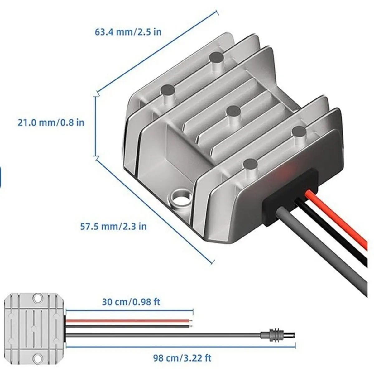 DT81 DC Power Converter Step Up Module for Efficient DC 9-28V to DC 30V 3.5A Conversion