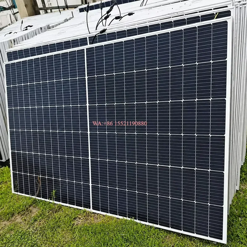 wmwmnu Factory Price N Type 700W 720W 750W Bifacial Solar Panel Residential Roof Photovoltaic Pv Module Power Stock