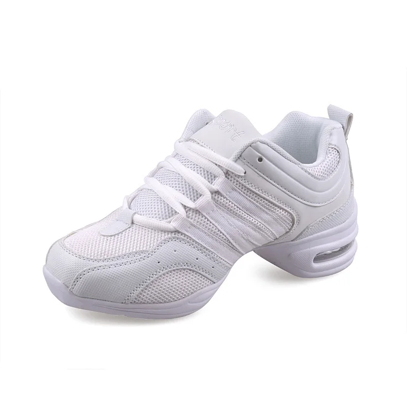 Women's Dancing Shoes Soft Outsole Woman Breath Hip Hop Shoes Sports Feature Dance Sneakers Ladies Girl's Modern Jazz Shoes 2022