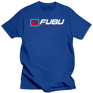 Erkekler için Fubu logolu grafik baskılı tişört, kısa kollu, gündelik giyim, %100 pamuklu yuvarlak yakalı bluz, siyah, beden S'den 4xl'ye, Y2K Gömleğin ilk 10 satışı fubu-no. 8