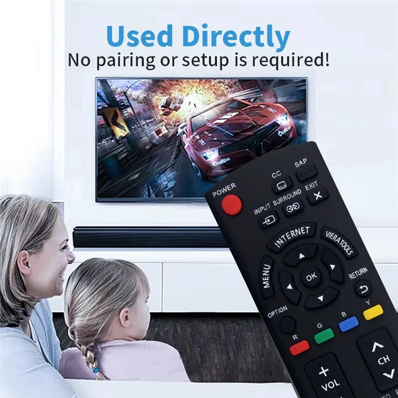 Remote Control N2QAYB000779 yang Diganti untuk Remote Control Panasonic TV N2QAYB000779