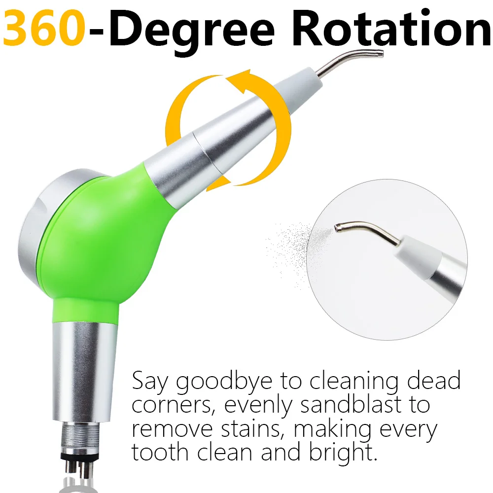 Dental Hygiene Prophy Jet Air Polisher 2/4 Hole Air Polishing Unit System Autoclavable Spray Polish Dentistry Tools