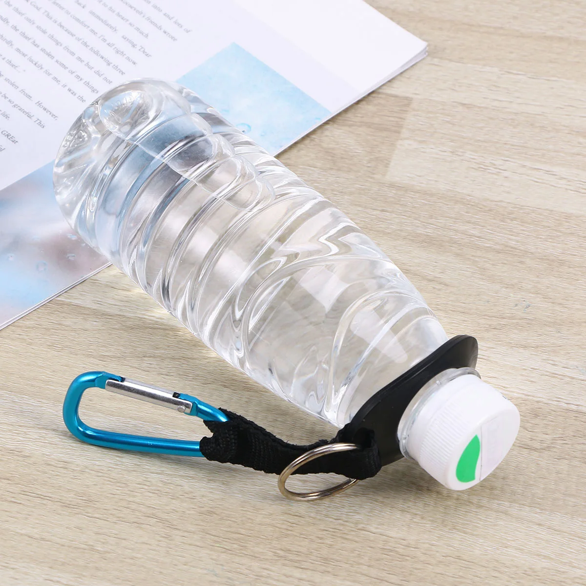 

2Pcs Water Bottle Backpack Buckle Clips Flexible Outdoor Holders Portable Scratch Resistant for Hiking Camping Fishing Bike