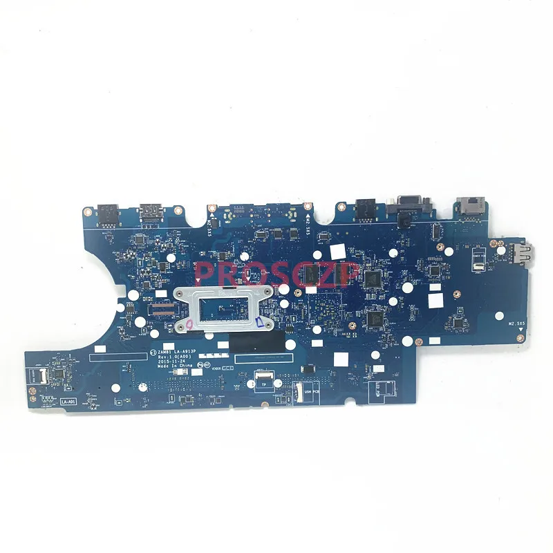 CN-0D1D9C 0D1D9C D1D9C For Dell Latitude E5550 Laptop Motherboard ZAM81 LA-A913P W/SR23X I5-5300U CPU N15S-GM-S-A2 100%Tested OK