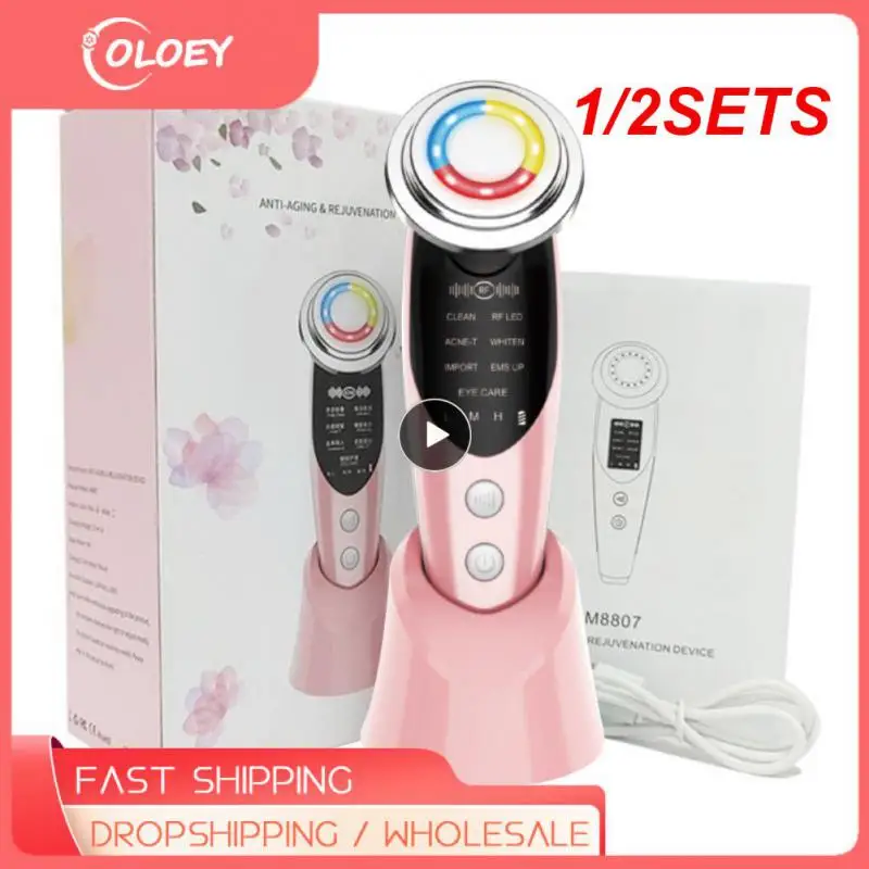 1/2SETS Facial Radiofrequency Effective Visible Results Face Massager Anti-aging Innovative Easy To Use Skin Care Microcurrents