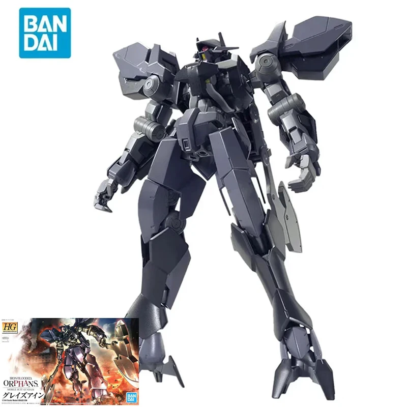 

Bandai Original GUNDAM HG IBO 1/144 GUNDAM GRAZE EIN Anime Action Figure Model Gift Toy Collection for Kids Assembly Kit