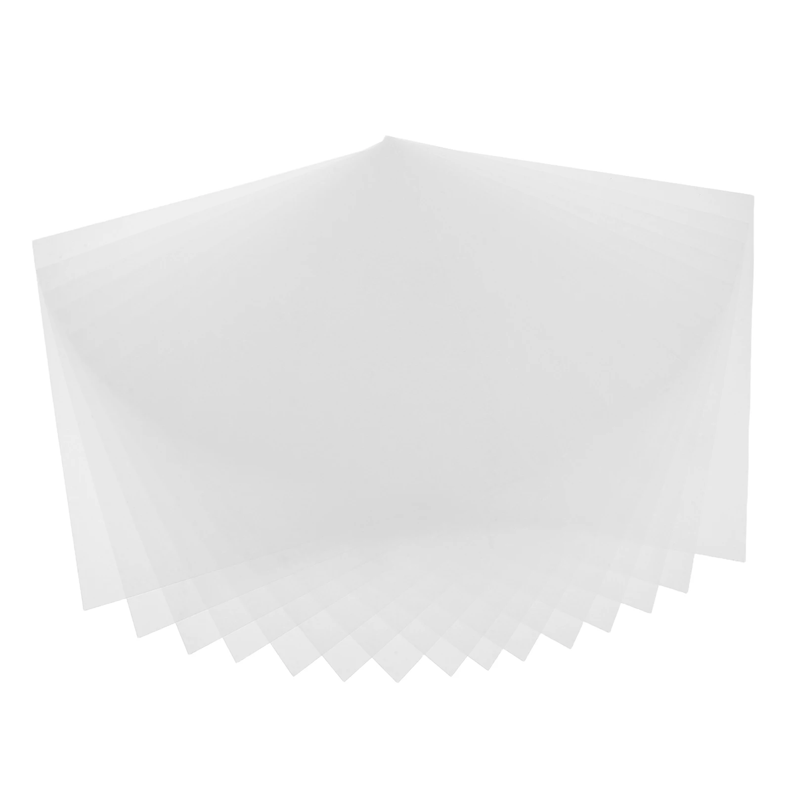 

15 Pcs Blank Stencil Sheets 12x12 Inch Translucent PET Material for Craft Drawing Templates Plastic Sketching Patterns