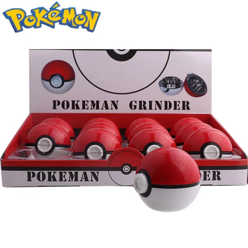 Pokemon Grinder Three-layer Multifunctional Coffee Spice Grinder Japanese Anime Peripheral Poke Ball Christmas Birthday Gift