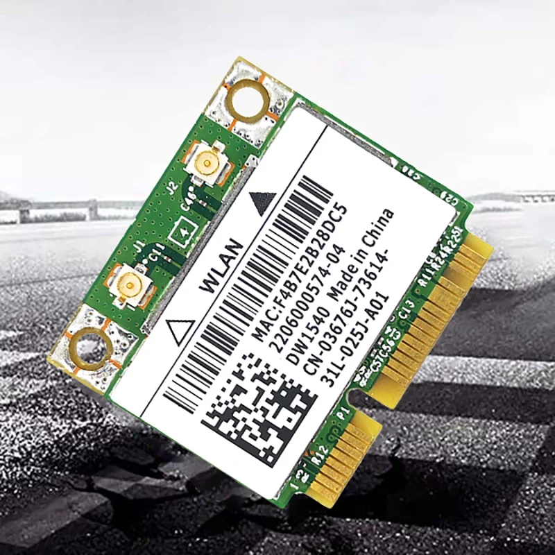 Carte réseau sans fil intégrée MINI PCIE 802.11A/B/G/N, double fréquence 2.4/5 ghz, 300Mbps, pour Broadcom BCM943228 dw540