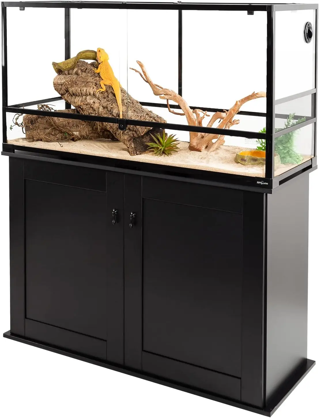 

Reptile Aquarium Terrarium Wooden Stand and Cabinet with Adjustable Shelf for 48L x 18W inch Amphibian/Fish Sea Salt Water Tank