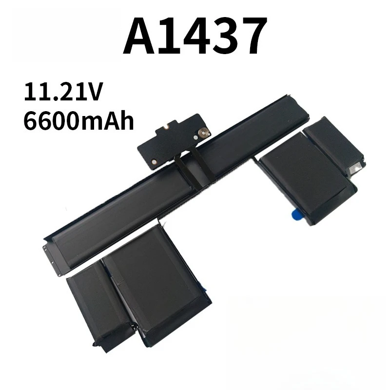 Professional A1437 Li-ion Battery For Apple A1425 MD212 Notebook 11.21V 6600mAh Secure Rechargeable Battery