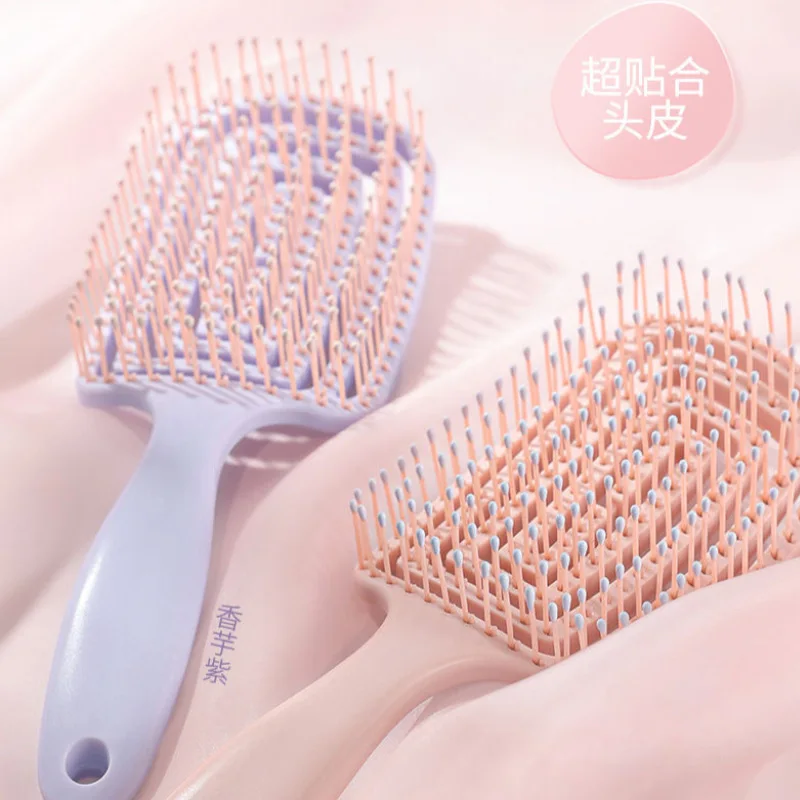 

Big Curved Comb Fluffy High Skull Top Comb Long-Hair Woman Special Mosquito-Repellent Incense Comb Modeling Airbag Ribs Comb