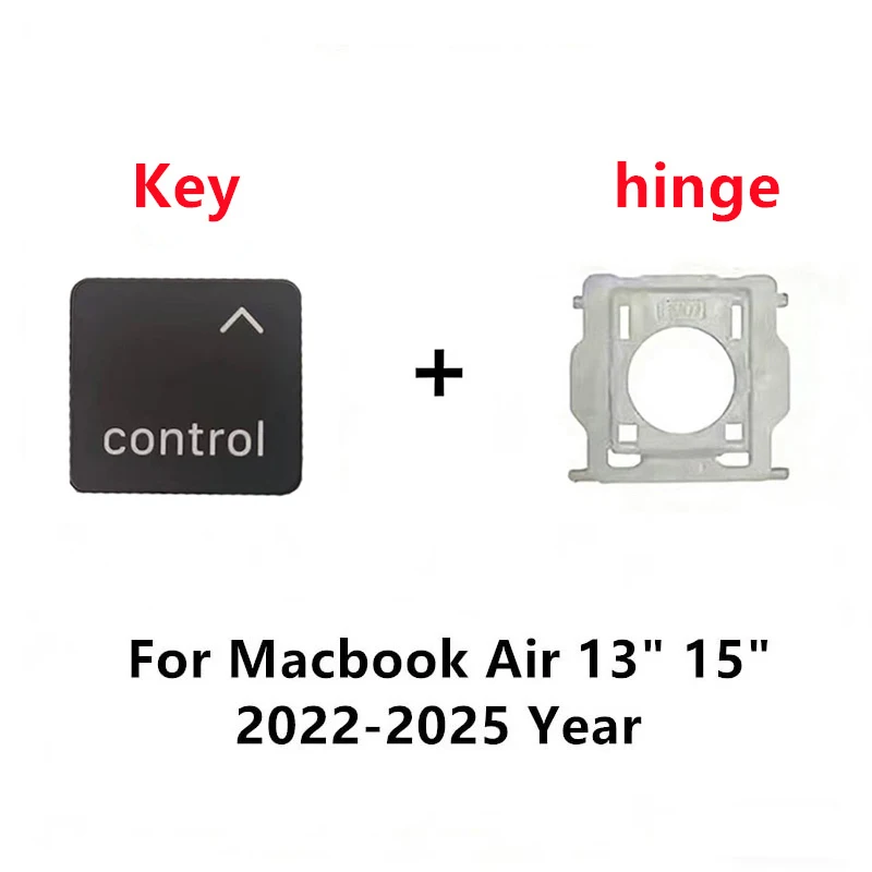 Black Control Keycaps Keys or Hinge For Macbook Air 13