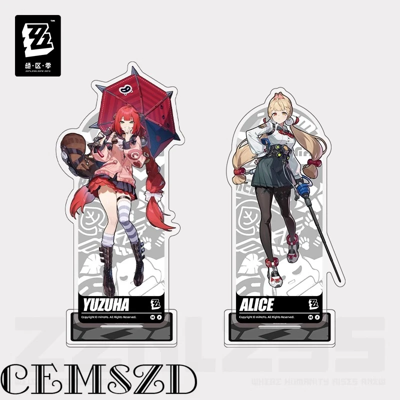 

[Подлинная] игра на Хэллоуин ZZZ Zenless Zone Zero Ukinami Yuzuha Alice настольные акриловые фигурки аниме мультфильм реквизит аксессуары