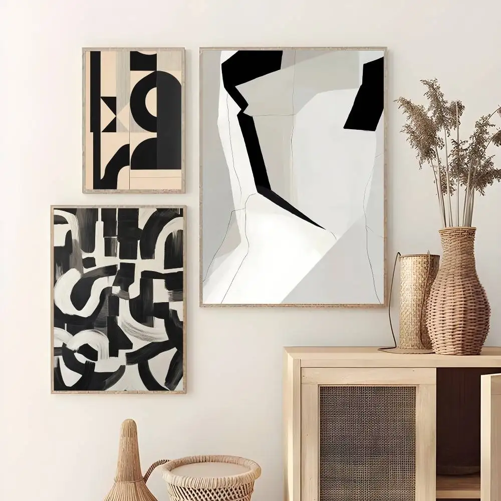 

Abstract Line Art Poster Sticky Wall Art Painting For Home Decor Bedroom Picture Interior Bar Room Decoration