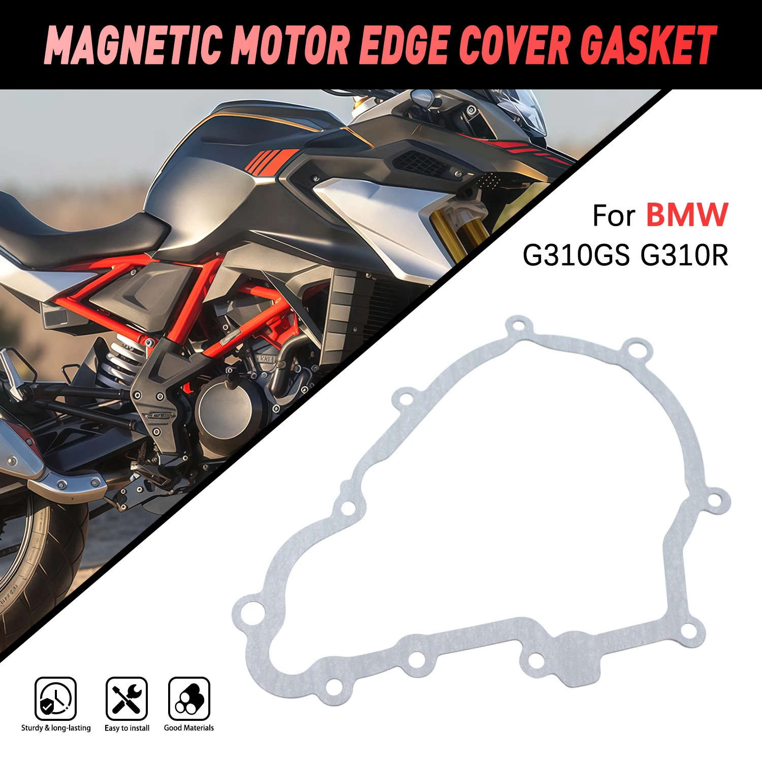 Stator-Magneto-Generator-Abdeckungsdichtung für BMW G310GS G310R G310 G 310 GS R 310GS 310R K03 K02 11138562768 2016-2024 2017 2018 19