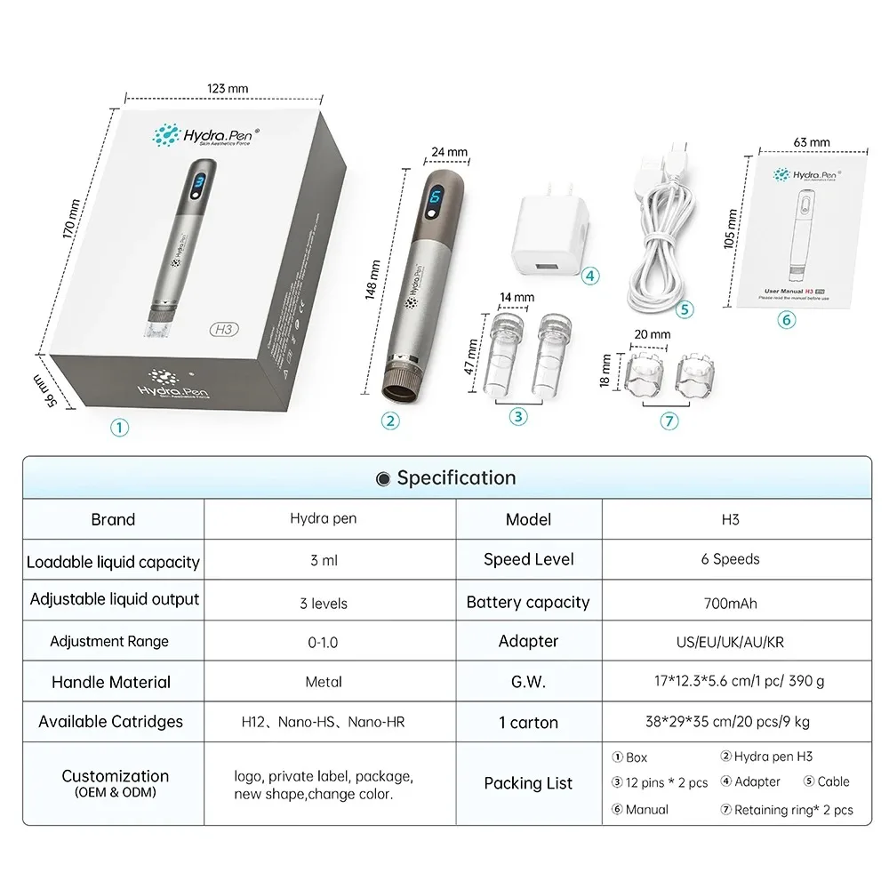Рисунок 6 - Электрическая микроигла Hydrapen h3
