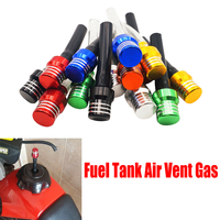 Motorcycle Gas Fuel Cap Single Way Valves Vent Breather Hoses Tubes For Motocross ATV Quad Dirt Pit Bike Fuel Tank Breather Pipe