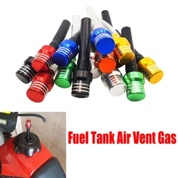 Motorcycle Gas Fuel Cap Single Way Valves Vent Breather Hoses Tubes For Motocross ATV Quad Dirt Pit Bike Fuel Tank Breather Pipe