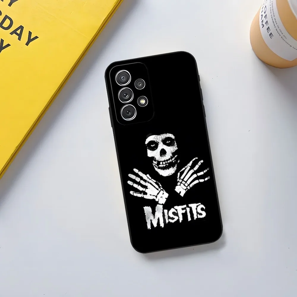 The Misfits Glenn Danzig Phone Case for Samsung Galaxy S23 Ultra S24 S22 S20 Fe S21 Plus A54 A34 A24 A53 M54 Note 20 Cover