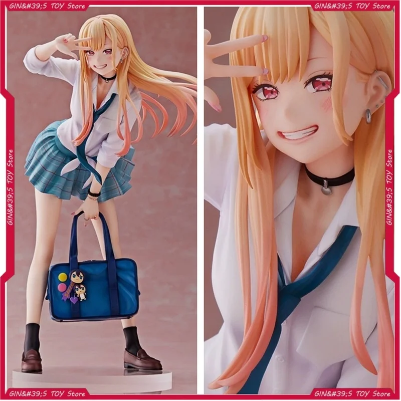 

21cm My Dress-Up Darling Figure Kitagawa Marin Figures Cute Girls Model Collection Desk Decoration Customized Toys Doll Gifts