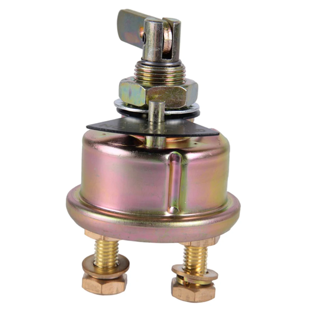 Metal Power Disconnect Switch 12V 24V 300A Removable Master Isolator for Auto Vehicles RV Caravan