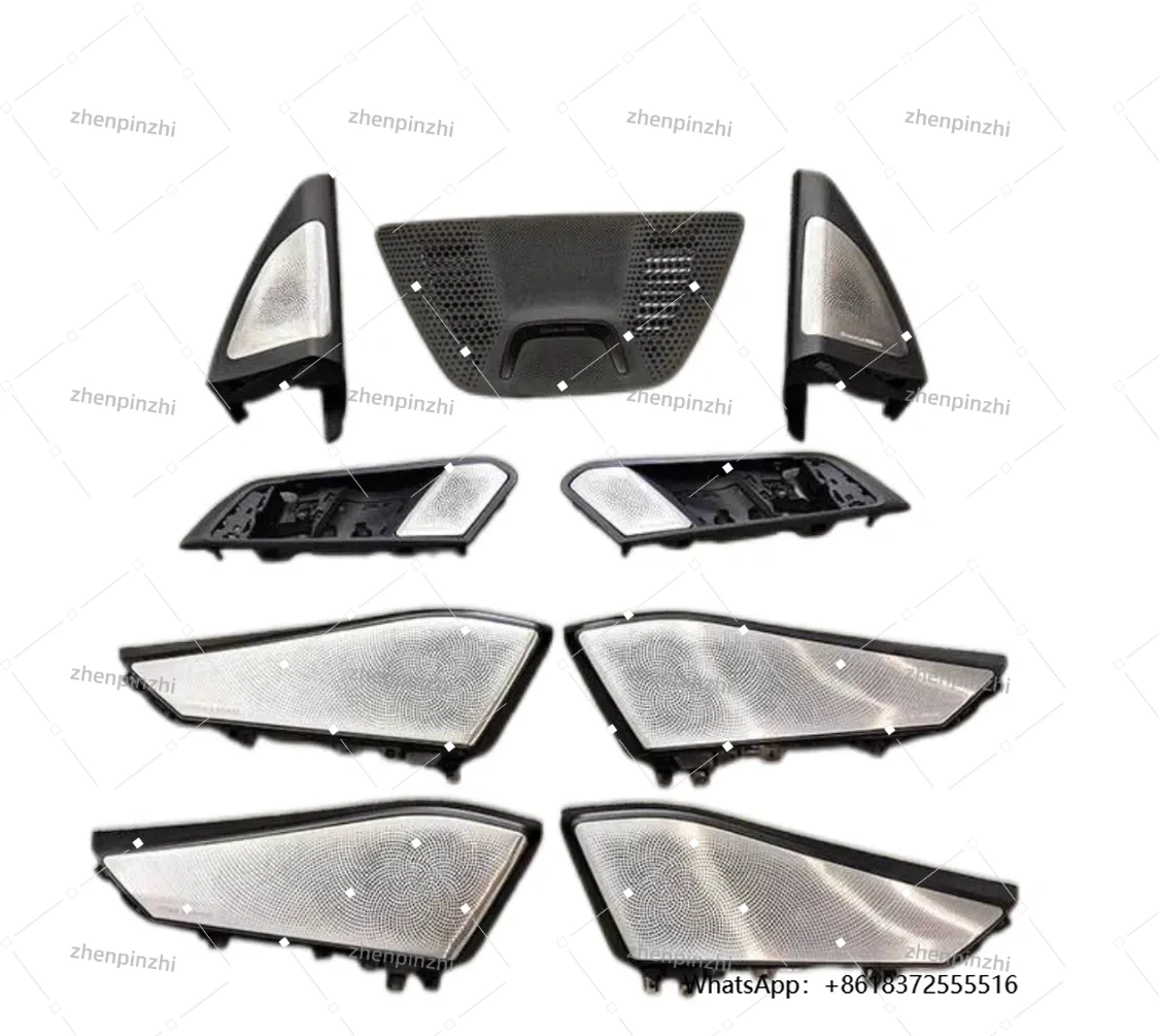

daCar Decoration Lighting Speaker Cover Tweeter Luminous Ambient Light Speaker Cover Interior for X5 G05 X7 G07 Cover Plate