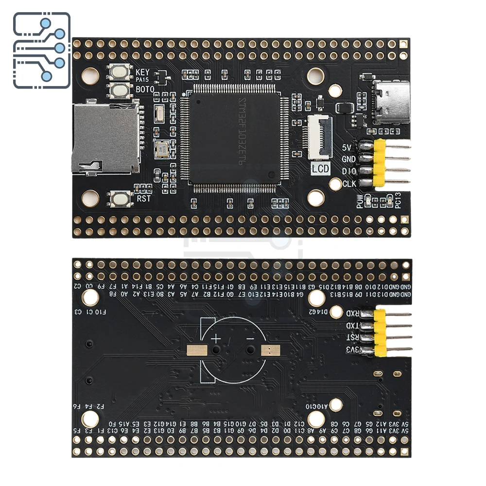 407ZGT6/103ZET6 system learning board STM32F103ZET6 development board STM32F407ZGT6 core board development board Type-C