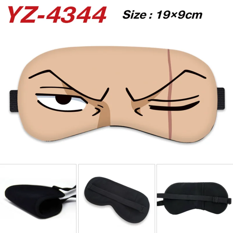 Anime ONE PIECE Luffy Zoro Sanji Cosplay Eyepatch Unisex Blindfold Kawaii Eye Mask Eyeshade Xmas Birthday Halloween Gift - view 4