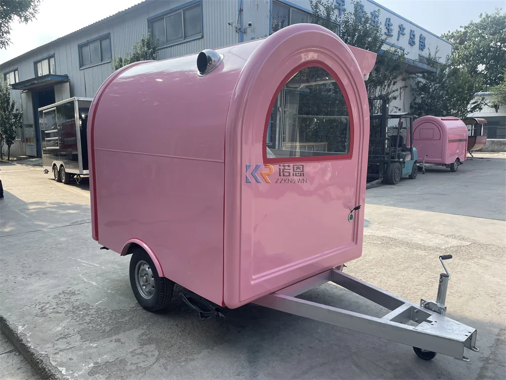 Reboque de comida móvel cafeteria lanche quiosque de pizza personalizado totalmente equipamentos de catering concessão caminhão de comida rápida para venda
