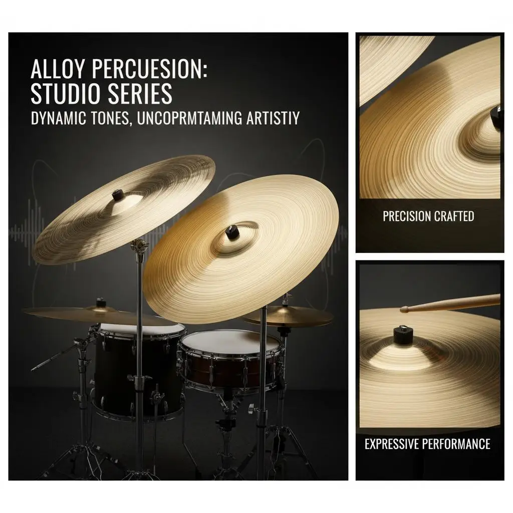 Cymbal Pack, 3 Piec…