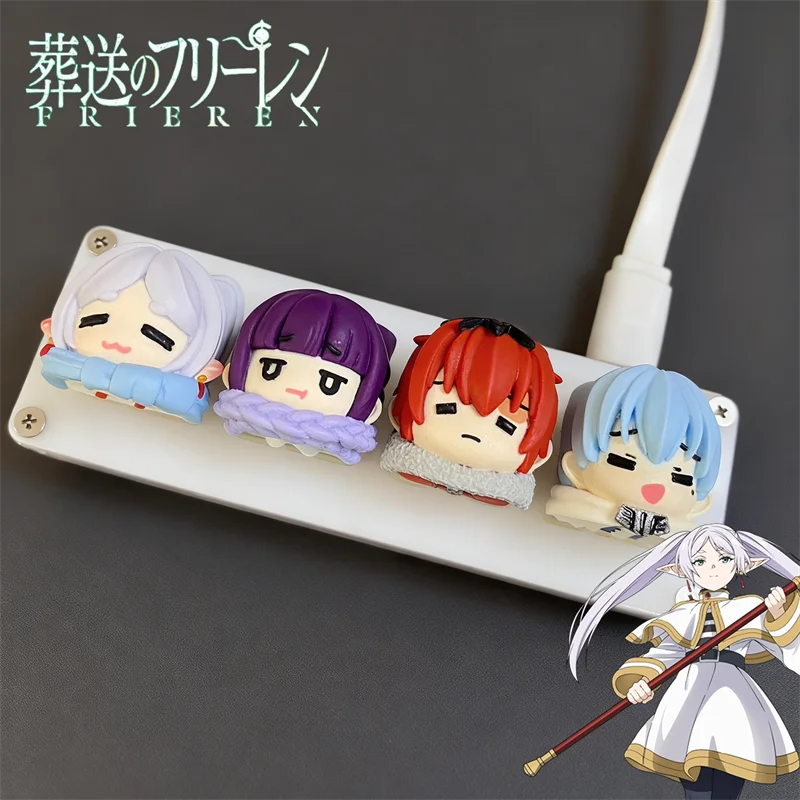 

Frieren: Beyond Journey's End Season 2 Himmel Fern Stark Aura Cosplay Keycap Resin Mechanical Keyboard Esports Accessories Prop