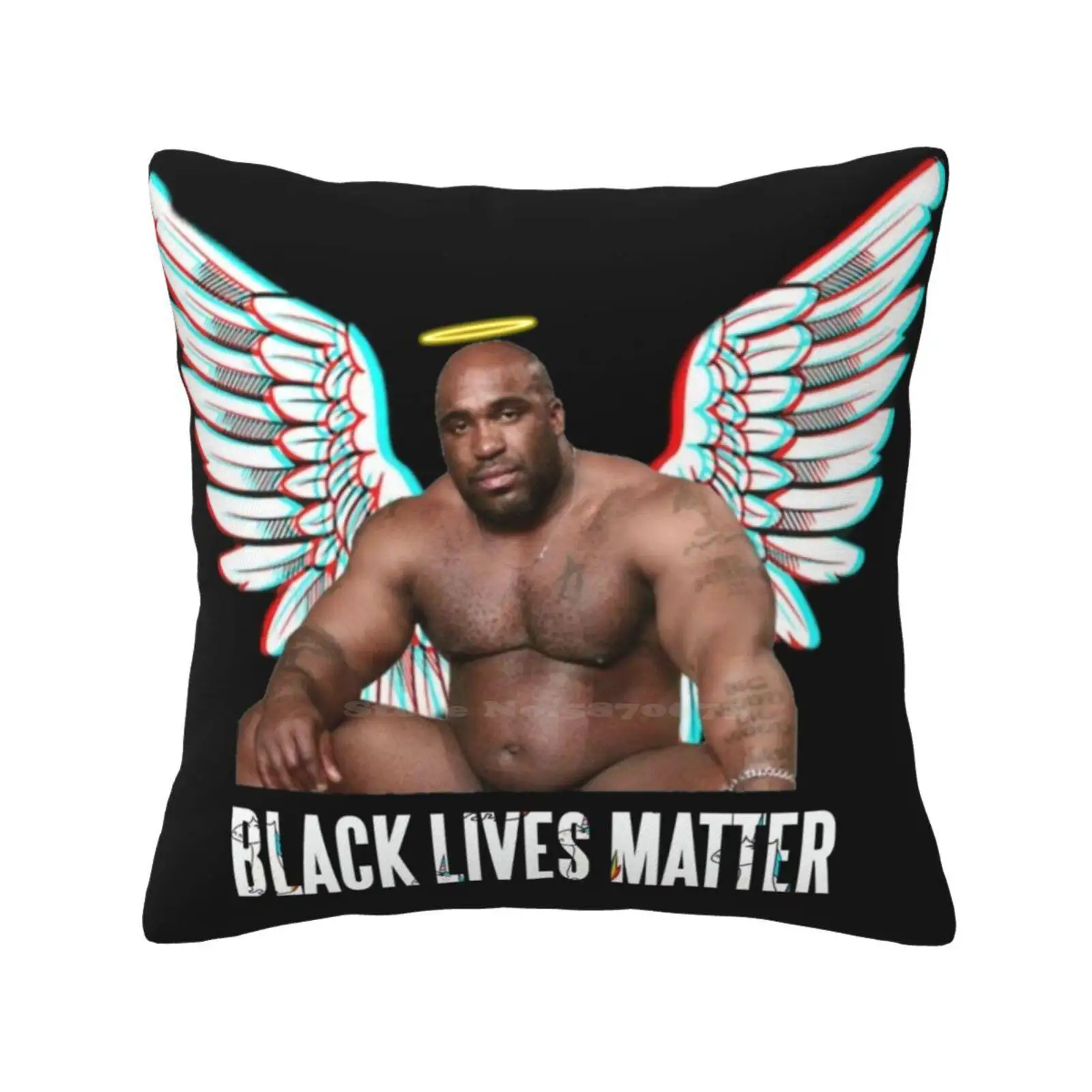 

Barry Wood Bobblehead Funny Cute Decor Square Pillowcase Barry Wood Bobblehead Pbs Guy Dude Chilling Black Guy Meme Big Dick