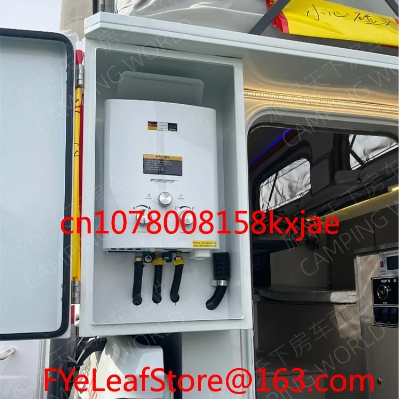 سخان مياه خارجي للمركبات الترفيهية، سخان مياه فوري محمول للتخييم