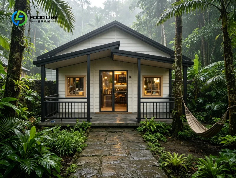 Custom Prefab 40FT Modern Expandable 5 Bedroom Container Home Folding House with Home Office & Apartment Options Portable