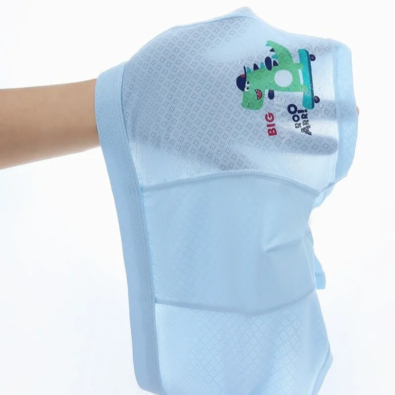 4PCS Kids Thin Mesh Breathable Panties Boys Soft Comfort Antibacterial Underwears 3+y Young Children Clothing Cute Print Panties view 3