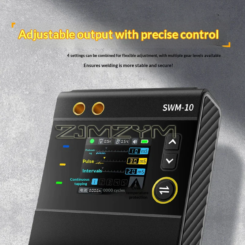 SWM-10 Spot Welder Portable 4-Speed Adjustable Battery Welder, Battery Pack Welding Tool, DIY MAX 0.25mm Nickel Chip