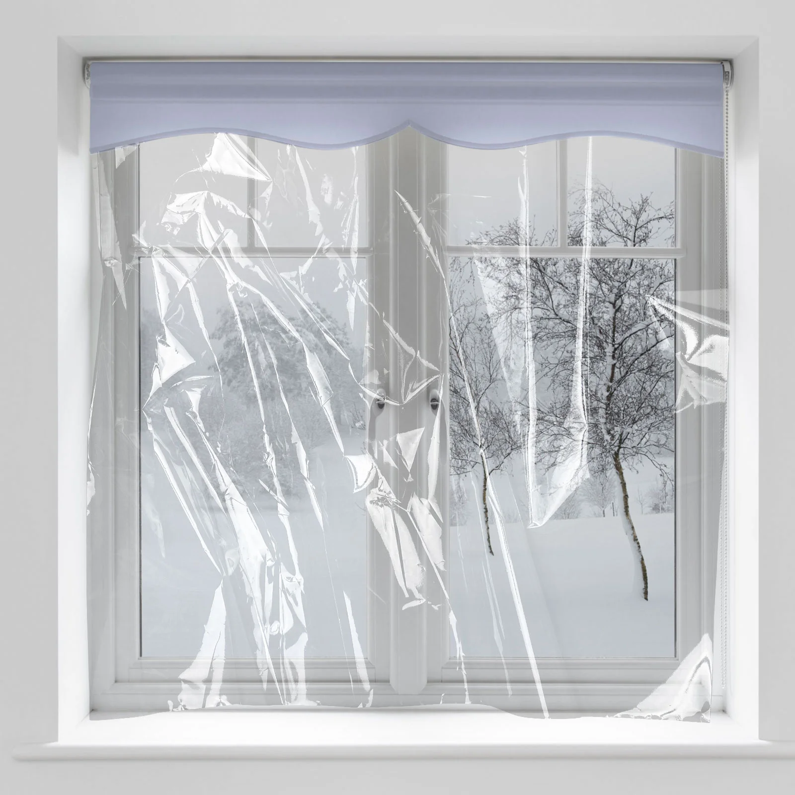 Thermal Insulation Window Film Insulating Transparent Insulated Shrink for Indoor Thicken