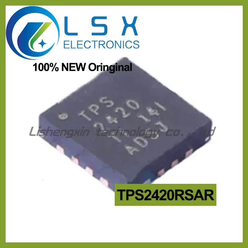 5pcs TPS2420RSAR TPS2420 QFN-16 monitoring and reset chip