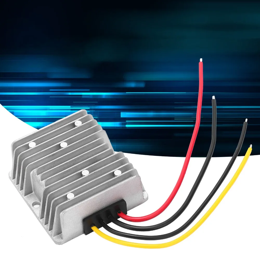 DC 12V To 24V DC Boost Converter 10A 240W Waterproof Step Up Converter Voltage Adjustable Aluminum Alloy Shell