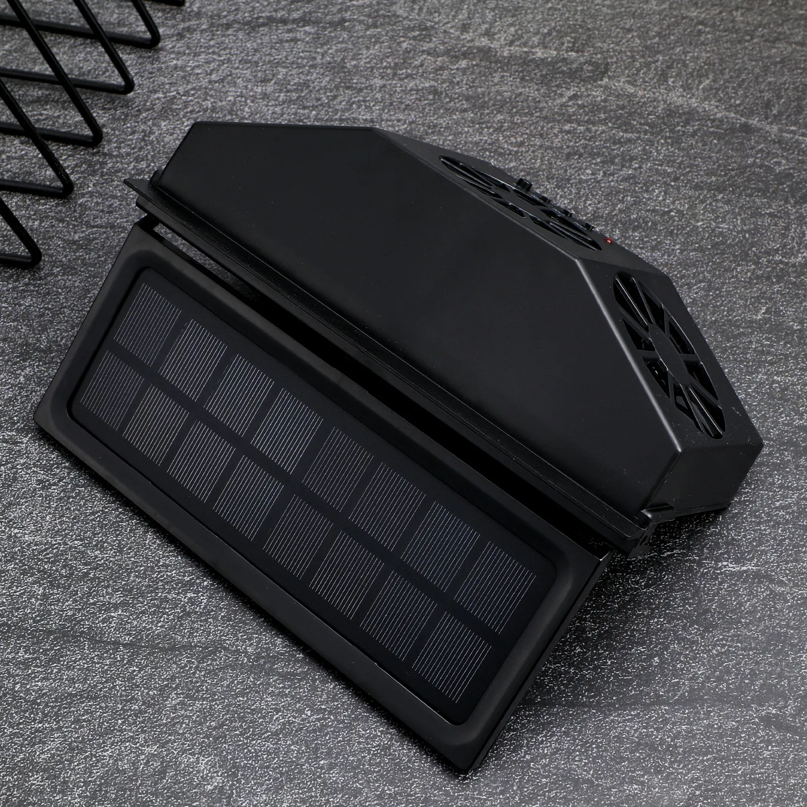 Car Ventilation Fan Solar Powered Triple Exhaust Efficient Heat Dissipation For Cars Vehicles Taxis Window