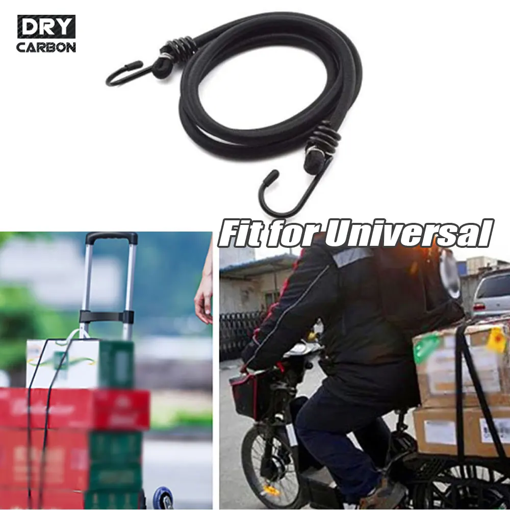 Motorcycle Luggage Strap Rope Luggage Fixed Straps Cargo Elastic Rubber Strapping Tie Bicycle Electric Vehicle Riding Equipment