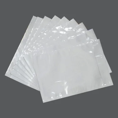 50pcs Plastic Bags Patch Transparent Bill Bag Self-Adhesive Pocket Custom Express Order Bag Size Packing Document Packaging Bags