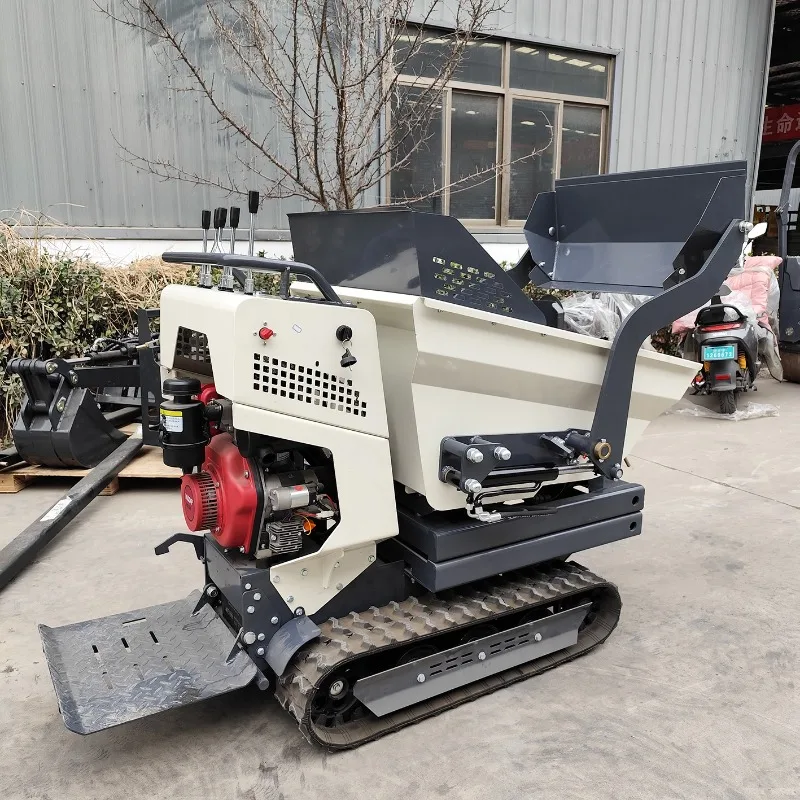 All-Terrain Dumper 550kg Hydraulic Multi-functional Crawler-type Mini Dump Truck